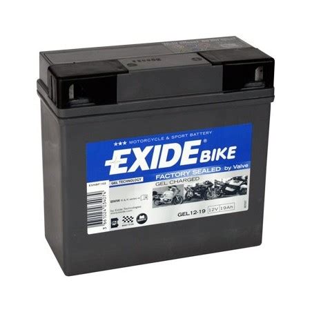 Batterie Moto Exide GEL12 19 BMW 12V 19AH