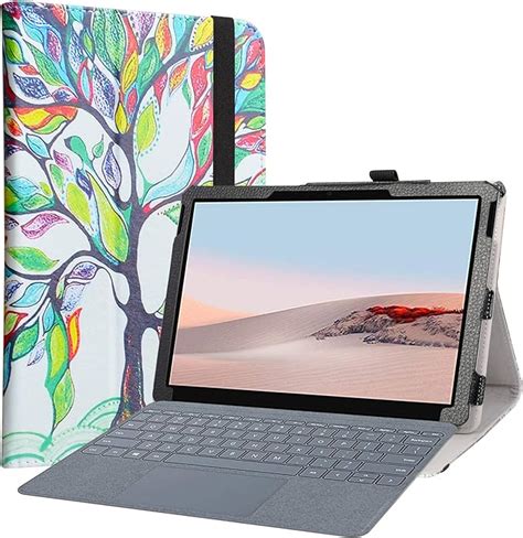 Liushan Compatible Con Microsoft Surface Go Funda De Piel Sint Tica