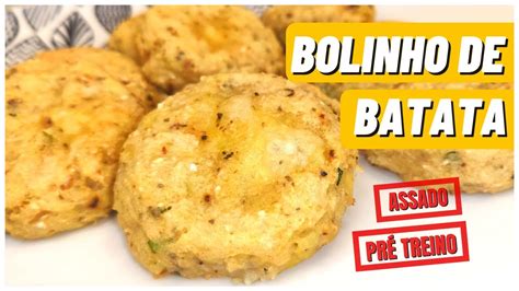 Bolinho De Batata Assado Salgadinho Fit Salgadinho Batata Youtube