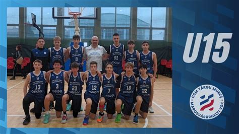 Echipa U15 a CSM Târgu Mureș obține 3 victorii consecutive în Turneul 1