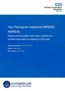 Your renogram explained - United Lincolnshire Hospitals