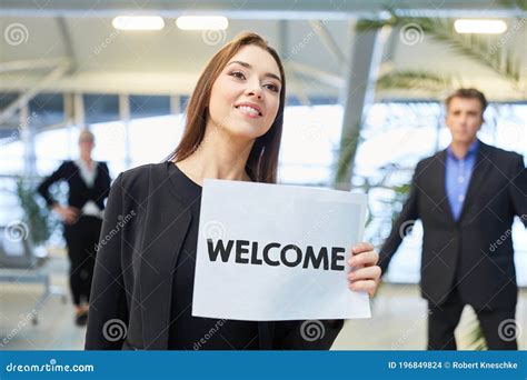 Welcome Back Airport Sign