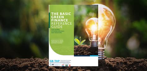 The Basic Green Finance Reference Guide Environmental Finance