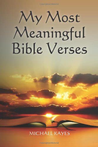 Meaningful Bible Verses Meaningful Bible Verses