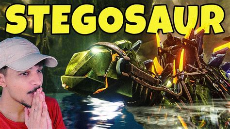 I Tame The Armored Lizard Tek Stegosaurus Ark Survival Evolved Aberration 5 Youtube