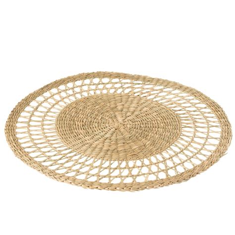 Dessous De Plat En Rotin Naturel D38 5cm