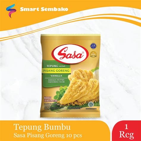 Sasa Fried Banana Flour 75gr X 10 Pcs Shopee Philippines