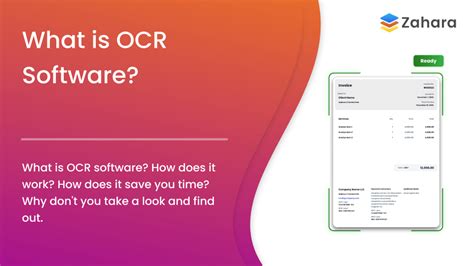 What Is Ocr Software How It Works On Zahara