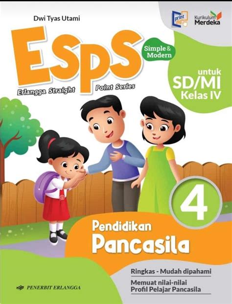 ESPS PENDIDIKAN PANCASILA SD MI KLS 4 KURIKULUM MERDEKA Lazada Indonesia