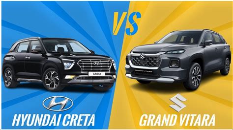 Hyundai Creta Vs Suzuki Grand Vitara Youtube