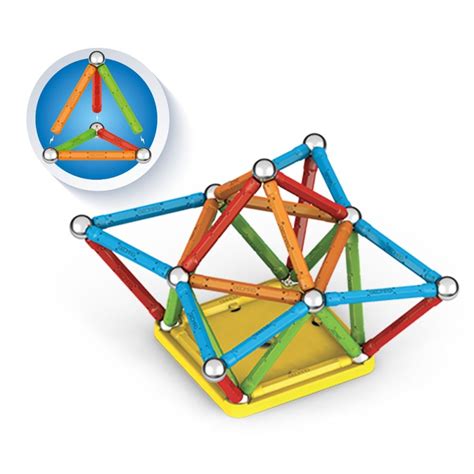 Joc De Constructie Geomag Magnetic Supercolor Piese Noriel