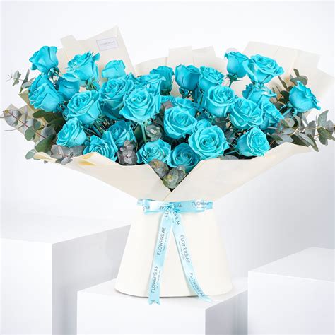 Anniversary 50 Tiffany Roses | Free Same-Day Delivery to all Emirates