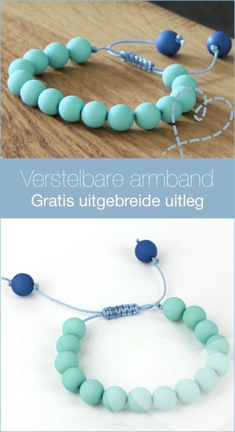 Sieraden Maken Uitleg Armband Met Verschuifbare Knoop Artofit