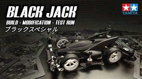 Tamiya ミニ四駆 B Max Black Thunder Shot Modification And Test Run Youtube