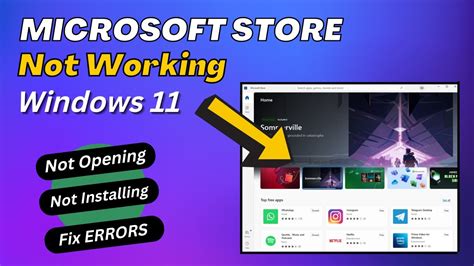 How To Fix Microsoft Store Not Working Windows Reinstall Windows