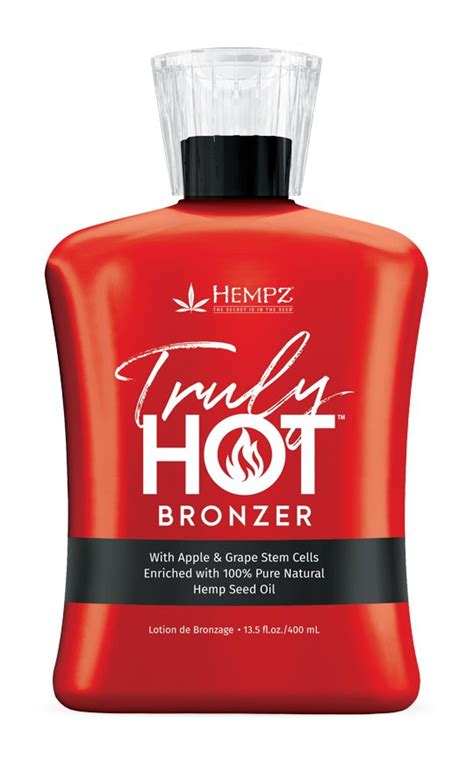Truly Hot от Hempz - крем для загара
