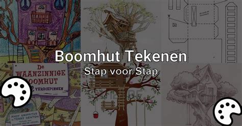 Boomhut Tekenen Stap Voor Stap Tekenen Nu