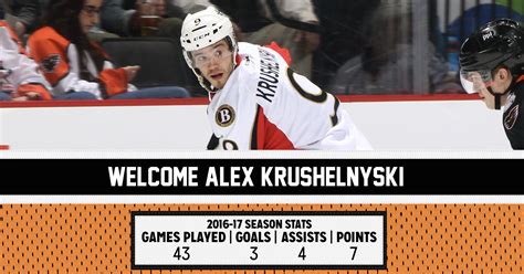 Phantoms Sign F Alex Krushelnyski To Ahl Contract Lehigh Valley Phantoms