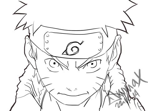 Narutolineart By Trianimax On Deviantart