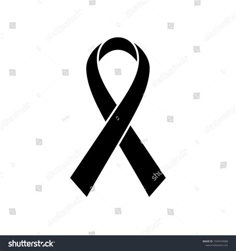 3215 Breast Cancer Ribbon Black And White Images Stock Photos