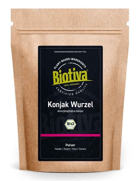 Biotiva Konjak Pulver Bio G Shop Apotheke