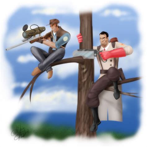 Фанарт - рисунки — Team Fortress 2 — Игры — Gamer.ru: социальная сеть ...