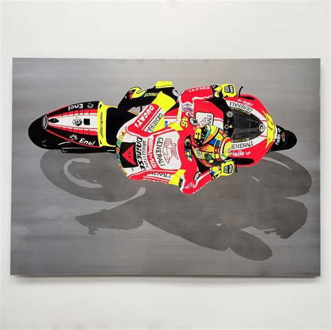 Motogp Paintings On Steel Drautoart Motogp