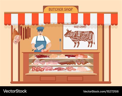 Meat Butcher Clipart