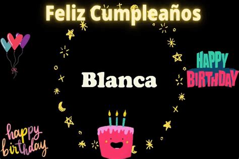 Animados Gifs imágenes Feliz Cumpleaños Blanca Imagenes Bonitas