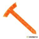 Deep Strike Ruler Template Medium Perimeter Orange