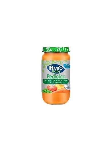 Comprar Hero Baby Pedialac Verduras De La Huerta G A Precio De Oferta