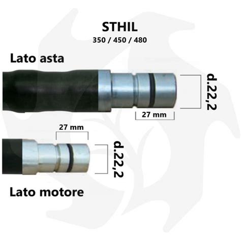 Guaina Completa Di Flessibile Per Decespugliatore A Spalla Stihl