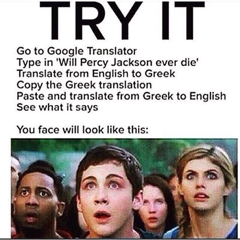 Try It Percy Jackson Funny Percy Jackson Memes Percy Jackson Books