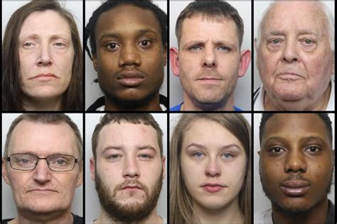 Faces Of 13 Drug Dealers Thugs And A 90 Year Old Sex Offender Jailed