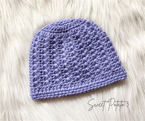 Helping Hands Beanie Crochet Pattern Sweet Potato 3