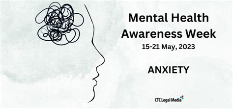 Mental Health Awareness Week 2023 Anxiety And Ip