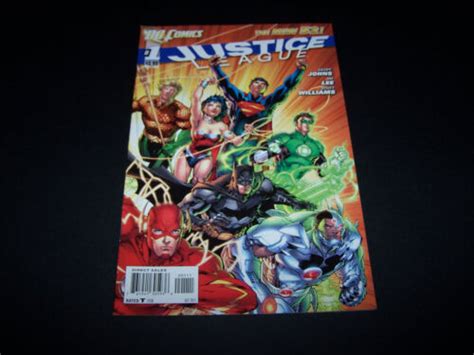 Dc Comics The New Justice League St Printing Geoff Johns Jim Lee