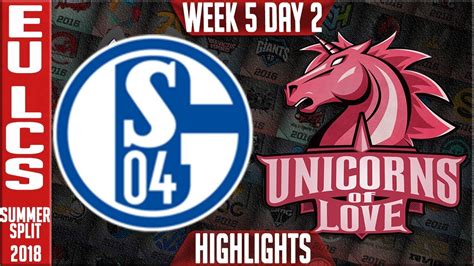 S04 Vs UOL Highlights EU LCS Summer 2018 Week 5 Day 2 FC SChalke 04