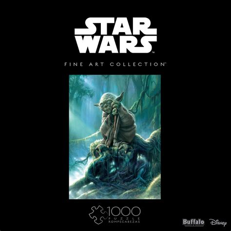 Star Wars Fine Art Collection Yoda Pieces Buffalo Games