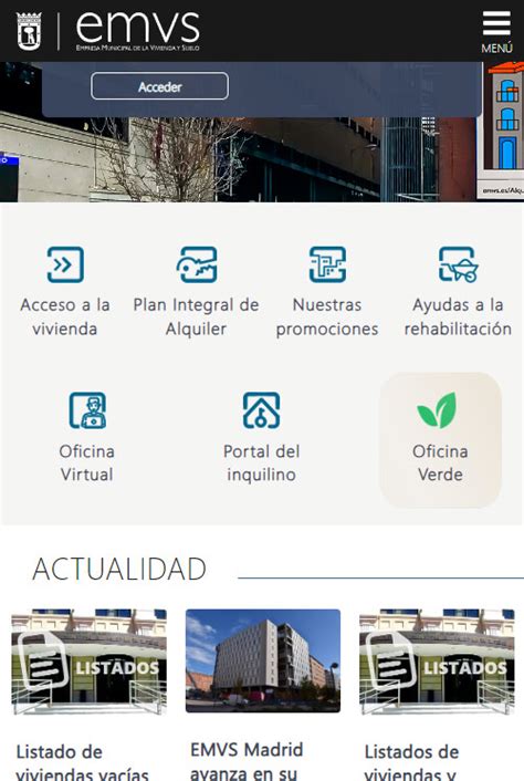 Portal del Inquilino de la EMVS Así es posible consultar los recibos y