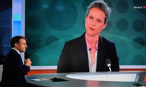 La Candidate Du Nouveau Front Populaire Lucie Castets Demande