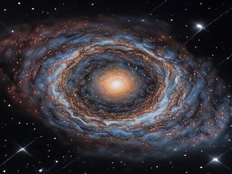 Premium Photo Space Scene With Stars Spiral Galaxy In Deep Space