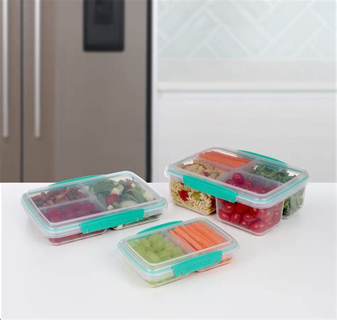 Buy Sistema To Go Multi Split Meal Food Container With Dividers