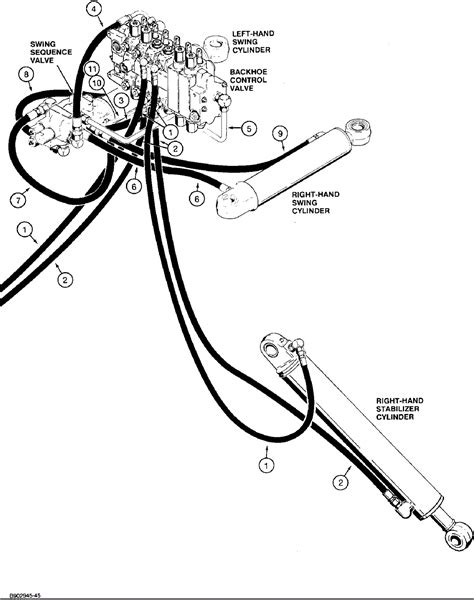 Case D Backhoe Parts Diagram