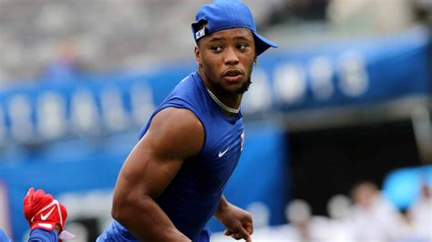 Giants Saquon Barkley Should Suit Up Sunday Barring Setback