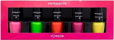 Dermacol I Love Neon Nail Polish nail polish 5x5ml Набор купить по