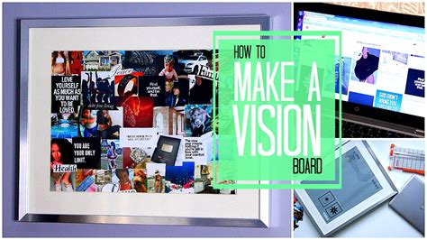 How To Make A Vision Board And Be Successful Youtube