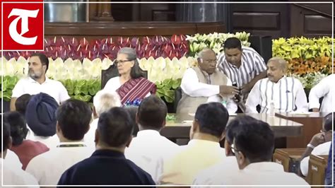 Live Sonia Gandhi Speech On Being Re Elected As Chairperson Of The