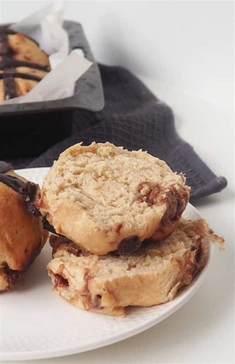 Thermomix Chocolate Chip Hot Cross Buns Thermobliss