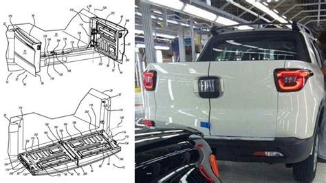 La Fiat Toro muestra su curioso portón trasero